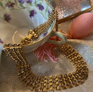 80s/90s Golden Chain Linked Necklace